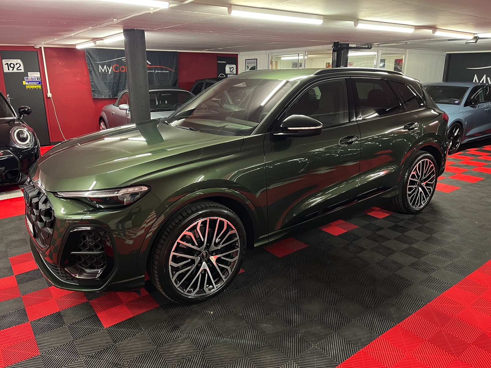 
								AUDI SQ5 TFSI quattro S-tronic en plein écran									